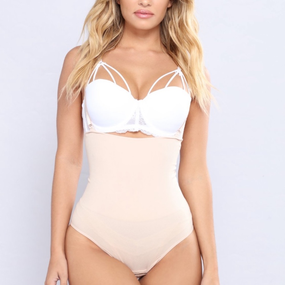 Slimin' Shapewear Bodysuit - Nude